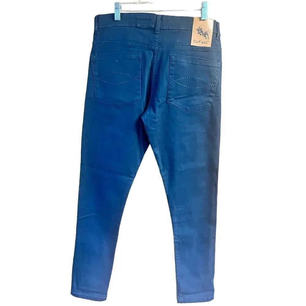 Refuel Men’s Slim Fit Navy Jeans Sz 32/31 NWOT